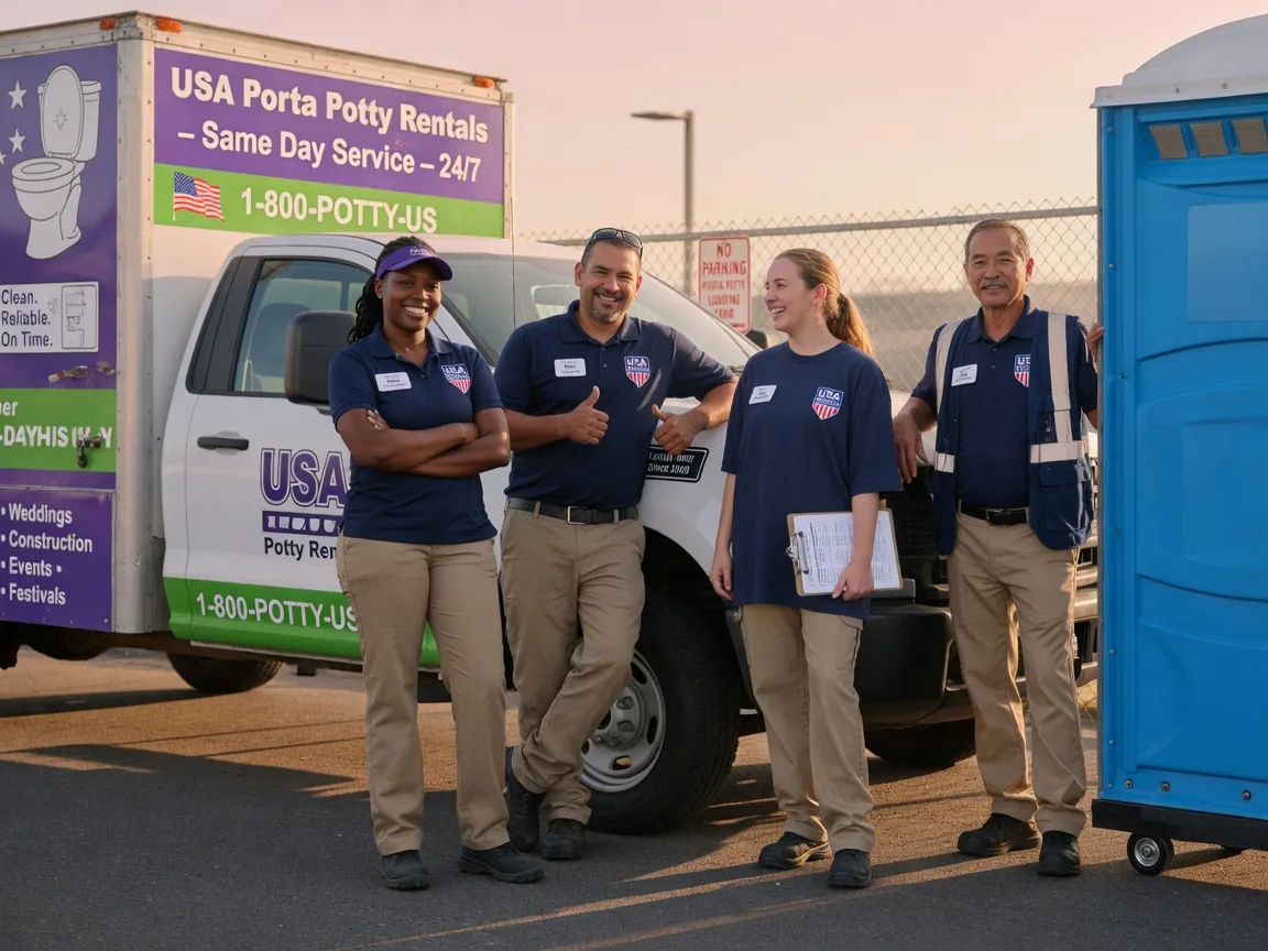 Porta Potty Rental company in Clarksburg, OH